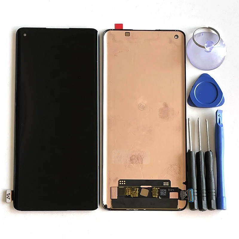 Original New For OPPO Reno5 Pro 5G PDSM00 PDST00 CPH2201 OLED Touch Screen Display Panel Digitizer For OPPO Reno 5 Pro+ 5G LCD