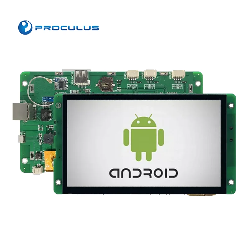 Proculus 7 0 'lcd индустрии панель производителей промышленной системы ЖК-дисплей дюймов сенсорный экран для android промышленный дисплей