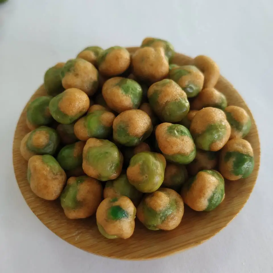 
Factory Green Beans Snack / soy sauce flavor Coated Peas Green Pea 