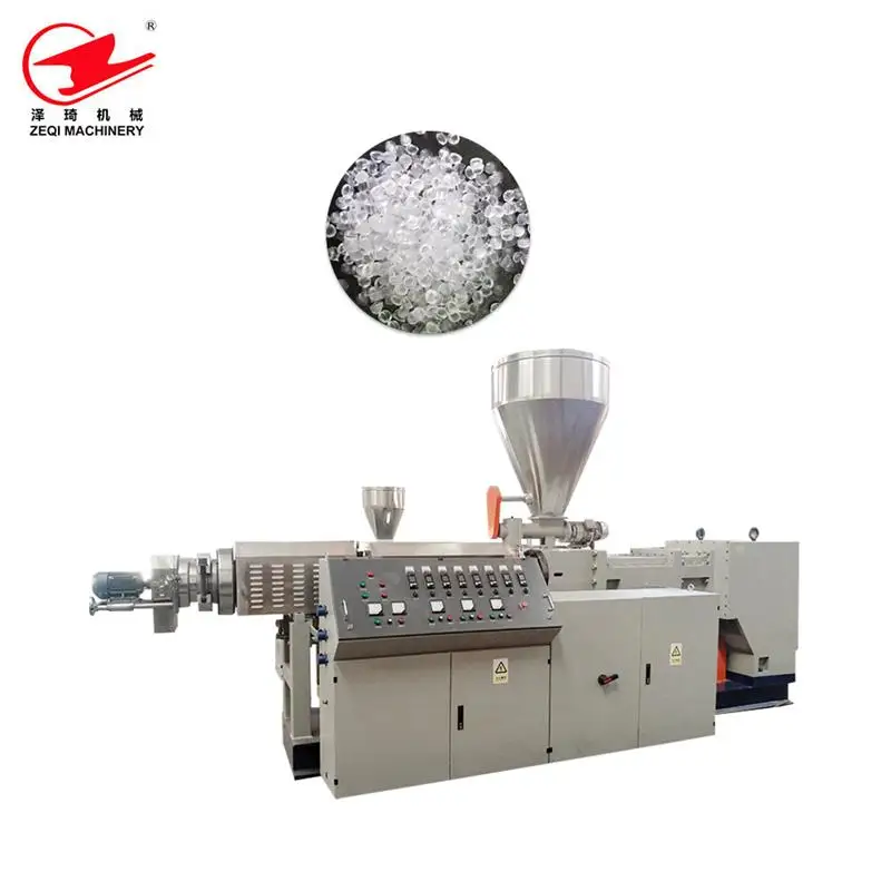 High Quality Medical PVC Crystal Granules Making Machine ,Soft PVC Hot-Cut Granulating Pelletizing Production Line