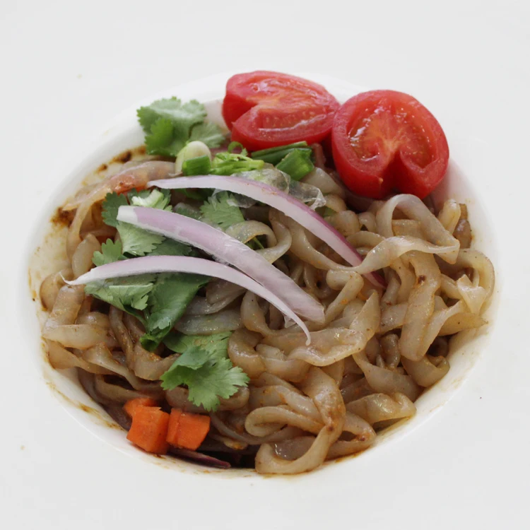 Delicious Halal Kosher Food High Fiber Konjac Pasta Konnyaku Fettuccine Noodles