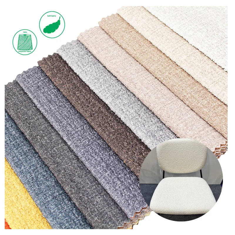 Recycled Factory Dyed 100% Polyester Sherpa Suede Fleece Faux Fur Fabric