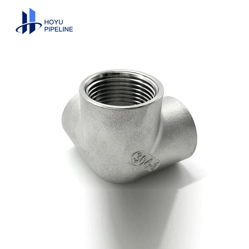 Water Supply Plumbing Materials Stainless Steel Threaded 304/316 Pipe Fitting Stainless Steel Hex Female Hose Barb Nipple
