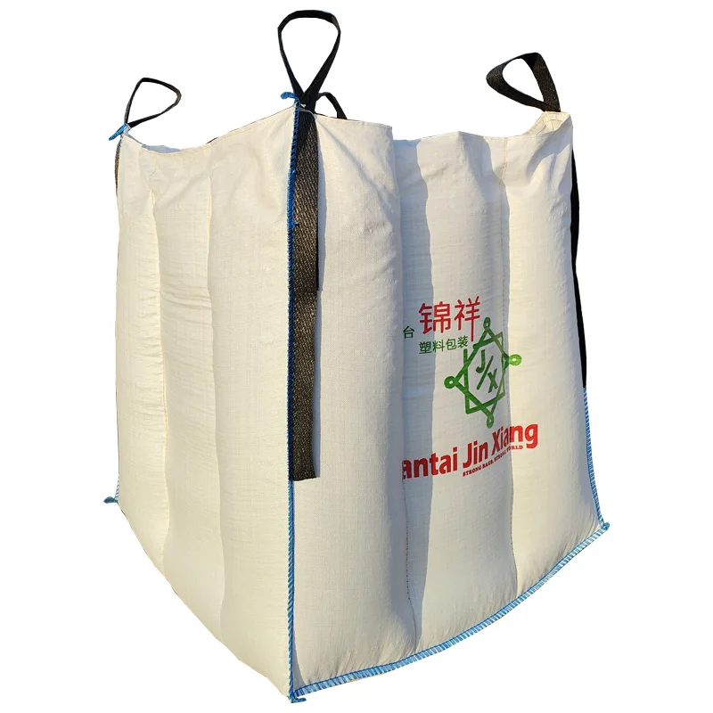 China manufacture pp 1000kg Super sacks  for Packaging Storage baffle Q big bag