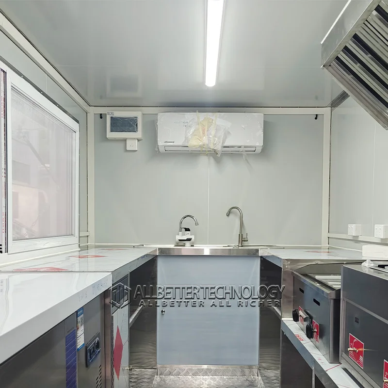 New Mobile Hot Dog Carts Modern Fast Food Vending Trailer Truck Mobile Bbq Food Trailer for Sale