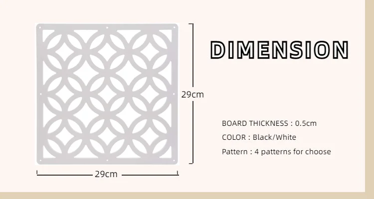 2022 New Style Display Hanging Room Divider Thin Partition Panel Screens DIY Room Dividers For Each Space Decor Art Style