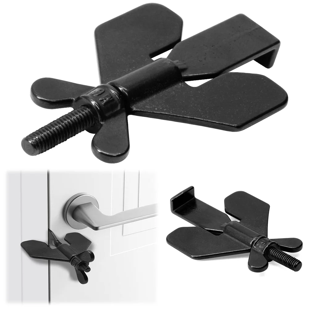 Portable Door Lock Home Security Door Locker Travel Lockdown Door Lock Security Devices