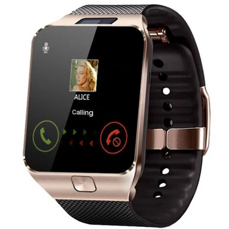 Умные часы Inteligente Reloj с камерой SIM-видео функцией Wi-Fi Dz09
