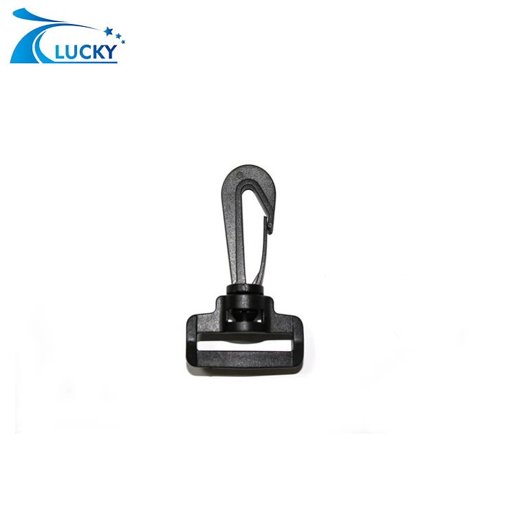 POM snap clip hooks carabiner paracord strap hooks rotary swivel snap plastic hook spring plastic buckles