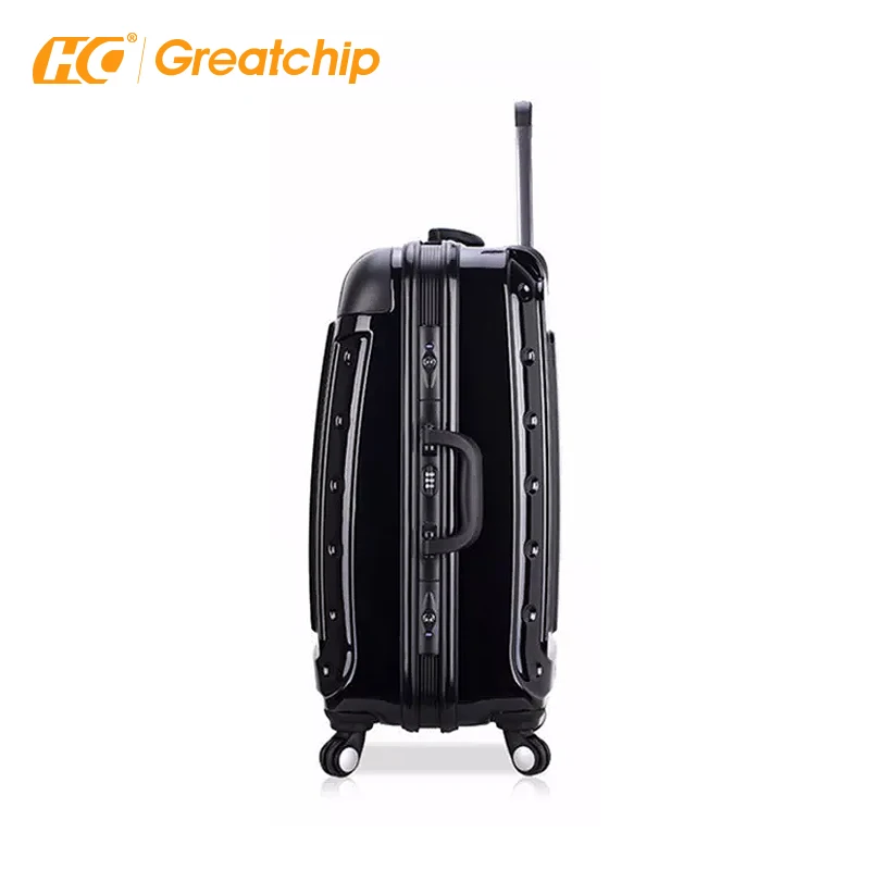 Transformers luggage trolley PC trolley ride on carbon fiber suitcase