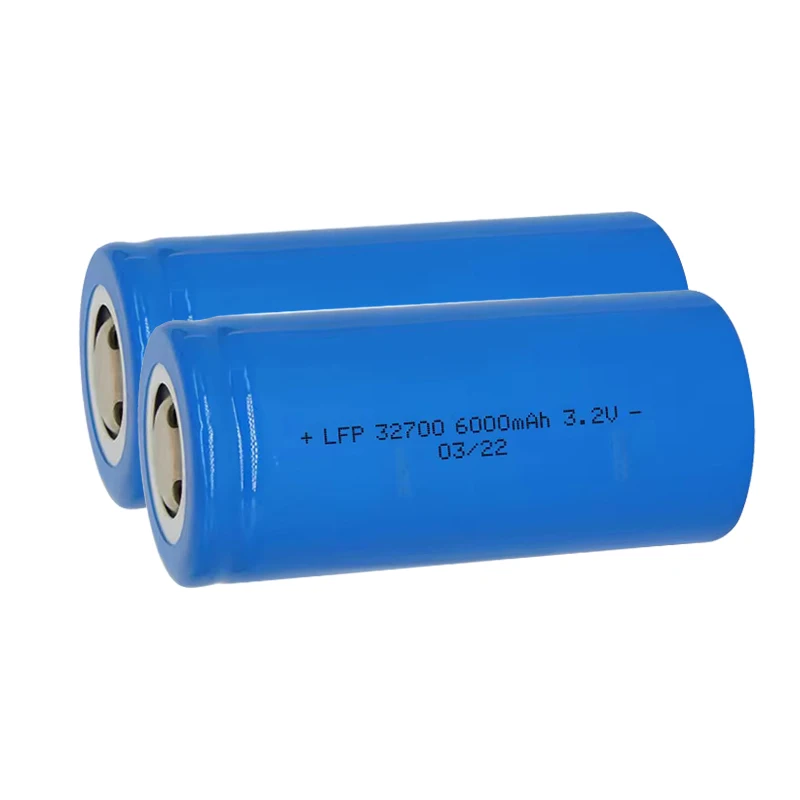 32700 cylindrical battery cell lifepo4 32700 32650 6000mAH LiFePO4 Battery LFP Cells for Solar LED Street Light Power Tools