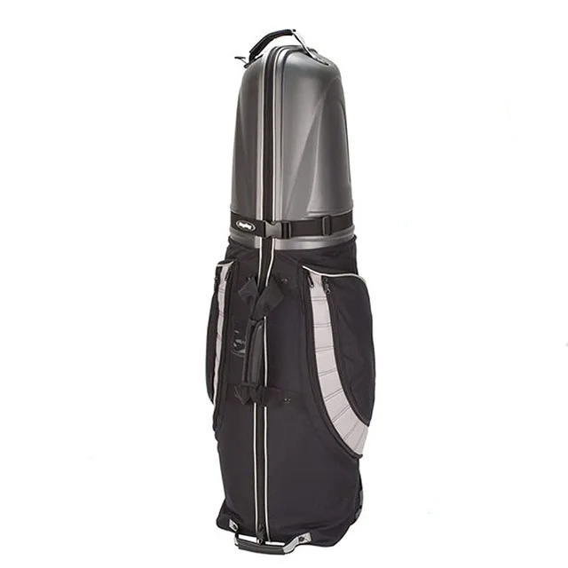 High Quality wholesale Hard Top Golf Travel Cover Bag Portable Folding Golf Aviation Bag With Wheels