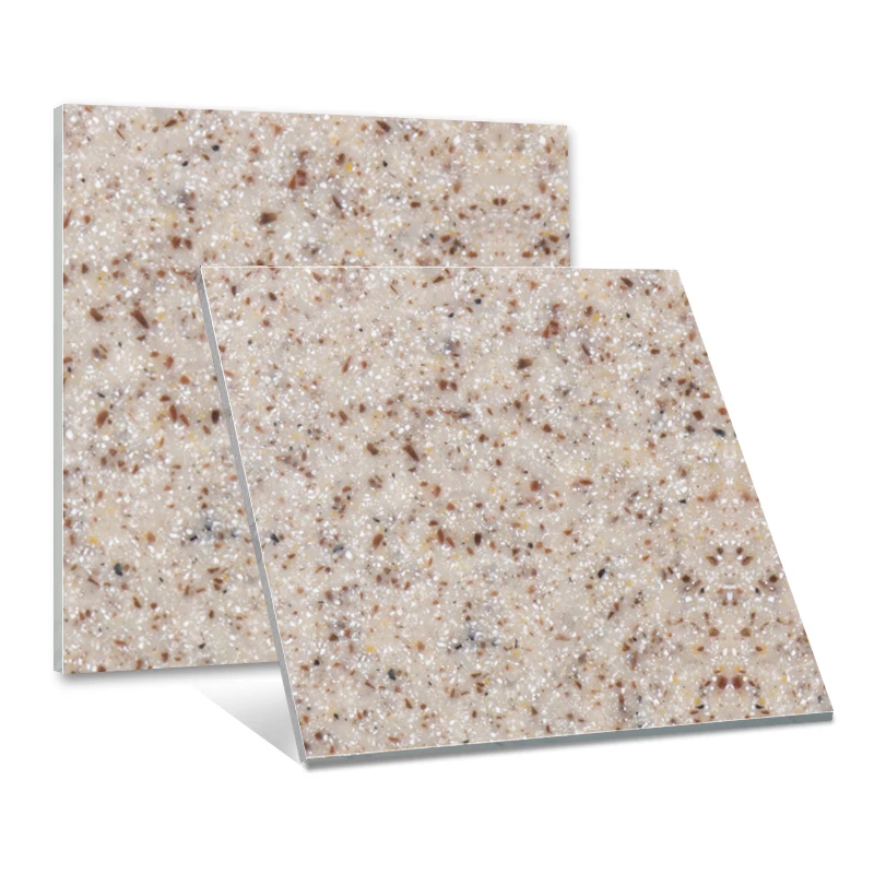 Sand Collection Modified Acrylic Solid Surface Polyurethane Stone Panel Panel Stone Slab Sheet