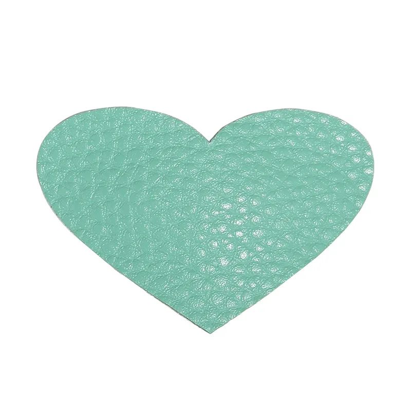 Lovely Heart-shaped Triangle Geometric PU Leather Hair Clips Fashion Bowknot Bangs Hairpins Infant Headwear Photo Props