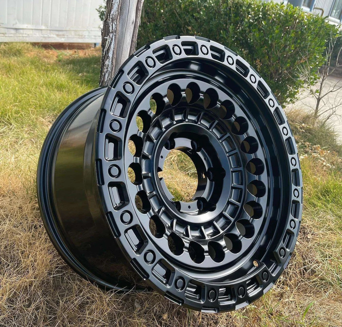 Factory Sale 17 inch Off road Wheels Deep Dish 4x4 Alloy Wheel Rims 6X114.3 6x139.7 Pickup truck Car Wheels