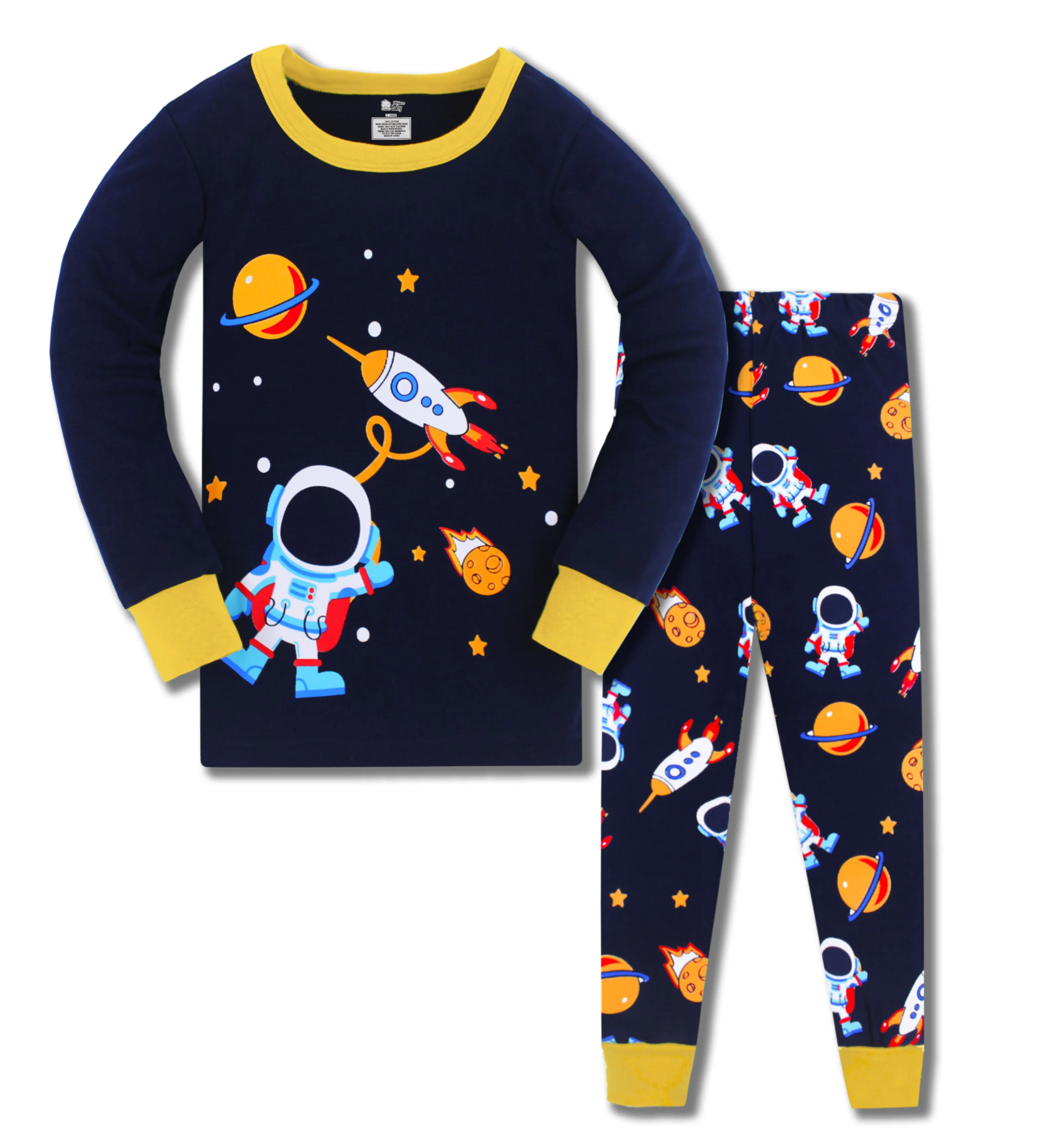 Boys clothing sets kid Children pjs Boys sleepwear kid pyjamas Comfortable home wear kid pyjamas cotton