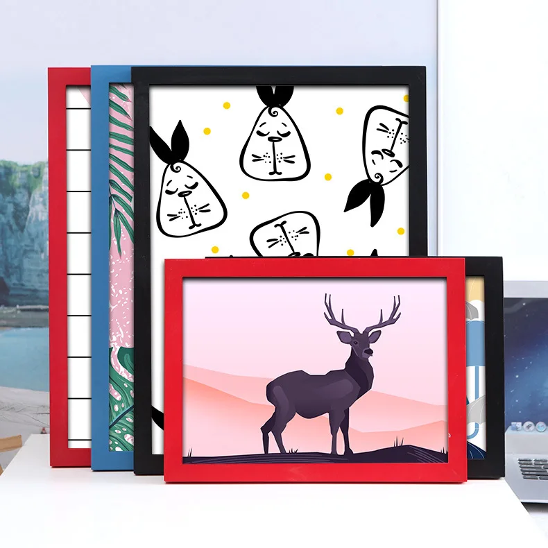 
Wholesale Manufacturer Professional Customize Frame Picture Wall Hanging Photo Frame For Christmas 