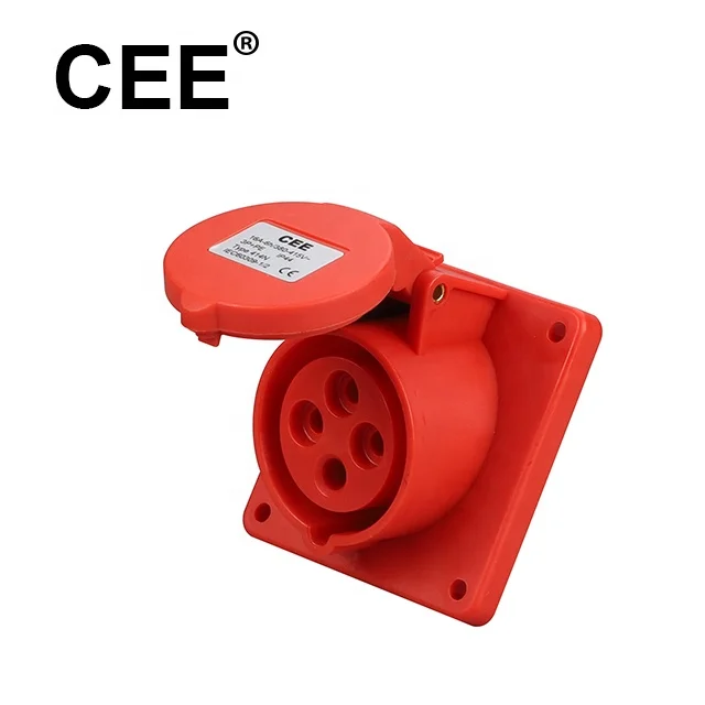  CEE 380v 32A 3 фазы 4 pin разъем 32a p Промышленный