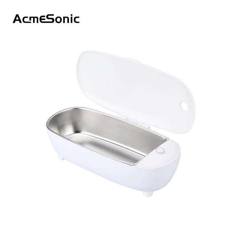 2021 new design Mini Household Ultrasonic Cleaner for Jewelry Eyeglasses Dental Cleaning