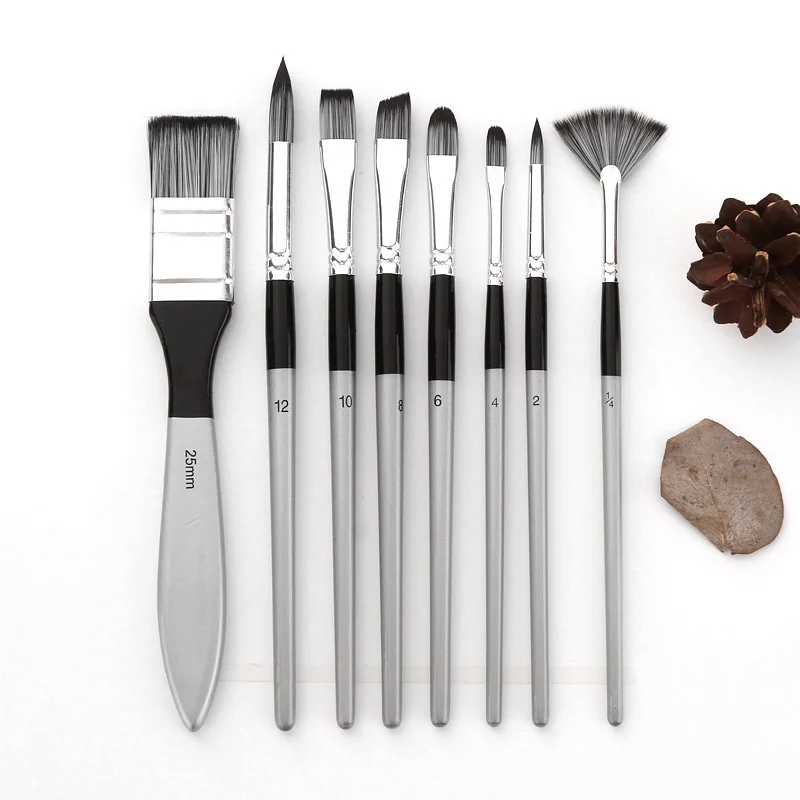 Manufacturer supplies paint brushes set student art class painting paint brushes