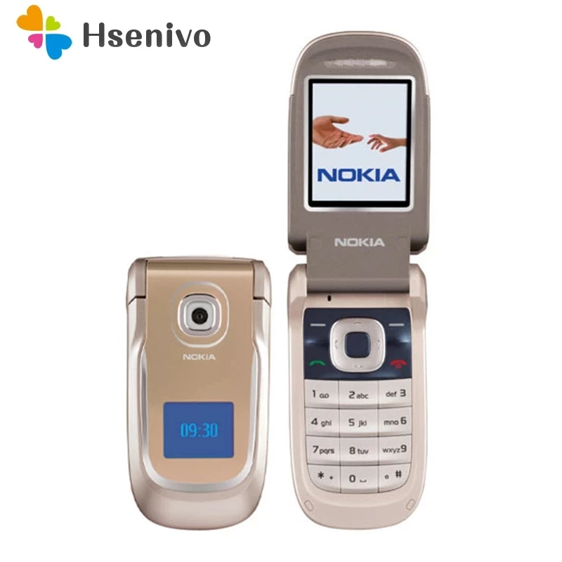 Бывший в употреблении мобильный телефон для Nokia 2760 оригинальный Восстановленный сотовый телефон