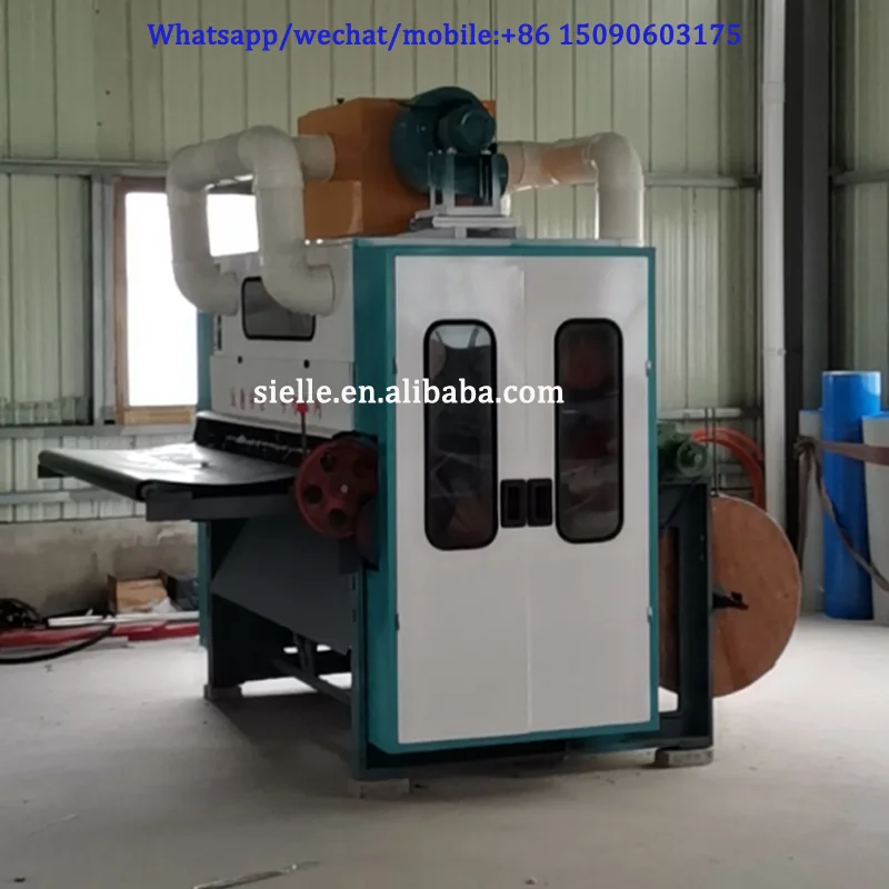 Industrial wool carding machine