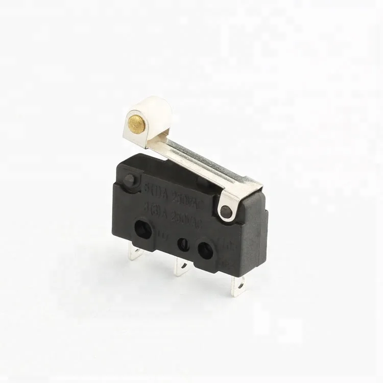China switch supplier 2 pin 3 pin 3a 5a kw11 roller lever micro switch