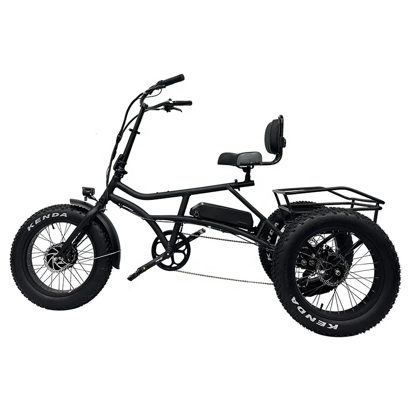 Wholesale customized three wheel electric cargo recumbent trike bike for delivery