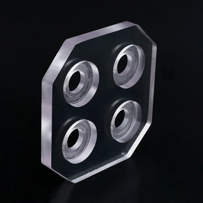 2mm to 20mm polycarbonate board carving and milling slot for machine parts