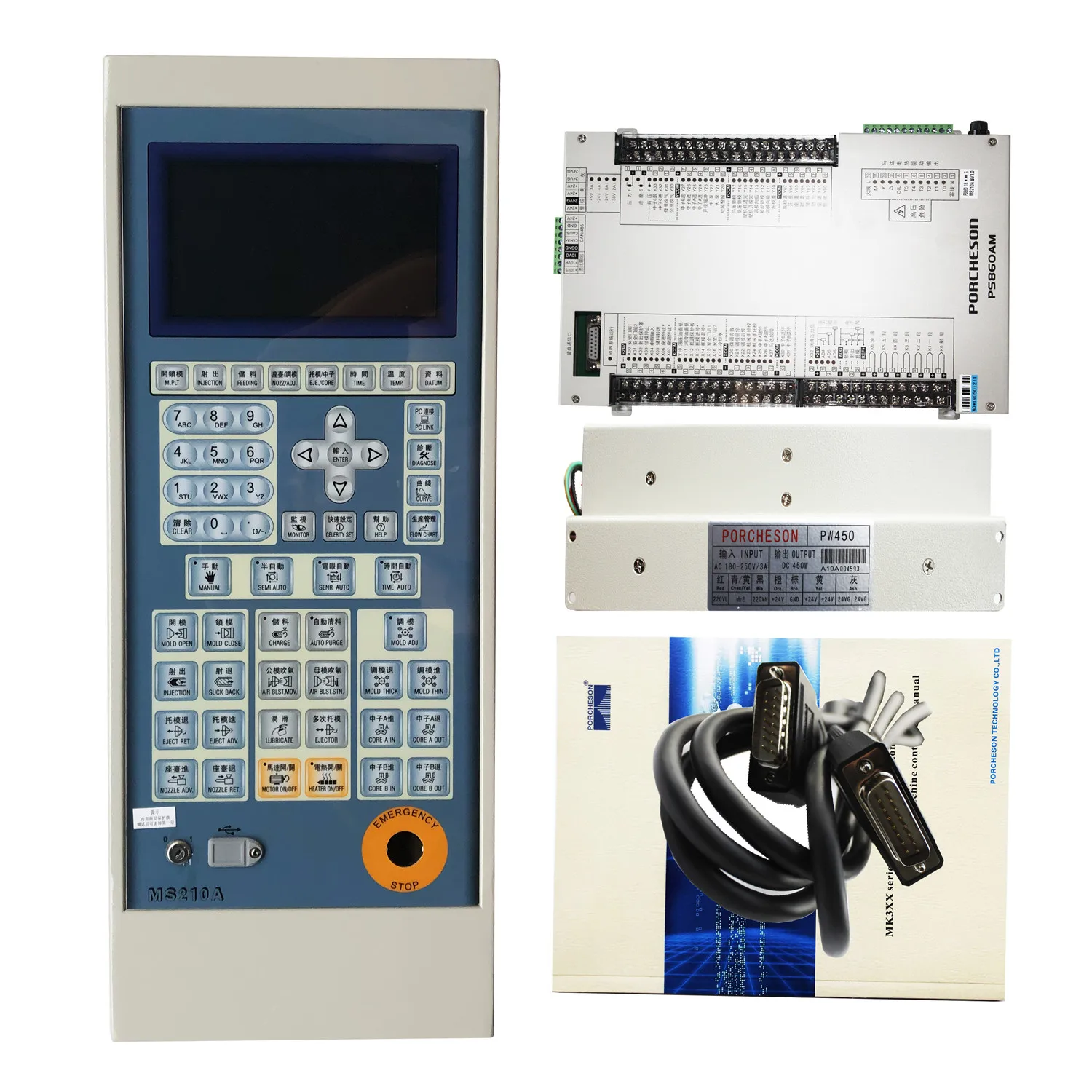  Новый и оригинальный контроллер PORCHESON для литьевой машины PS860AM PS660AM PS360AM
