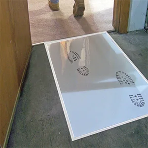 Strong Adhesive Floor PE sticky Mat Cleanroom Tacky Mat household sticky mat Factory
