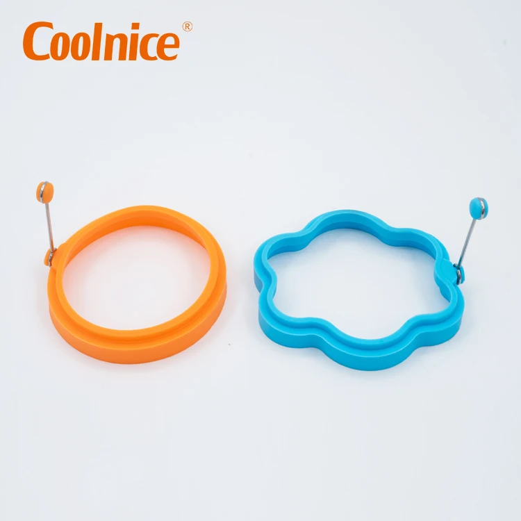 Egg Rings Pancake Molds Made of Food-Grade Silicone for Fried Eggs Homemade Omelets Frittatas and Crumpets Flippy Cooking Forms