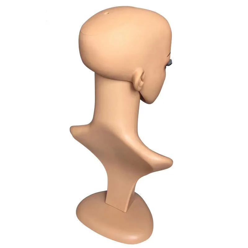 
head mannequin for display wigs 