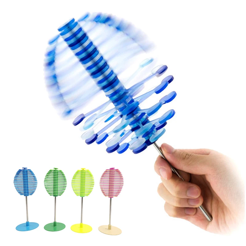 Office Decoration Colorful Tree Decompression Toy Magic Rotate Lollipop Stree Relief Toys For Kids And Adults
