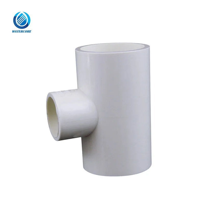 Factory Wholesale AS/NZS1477 Australia Standard PVC Pipe and Fittings Plastic PVC UPVC Reducing Tee for Water Supply