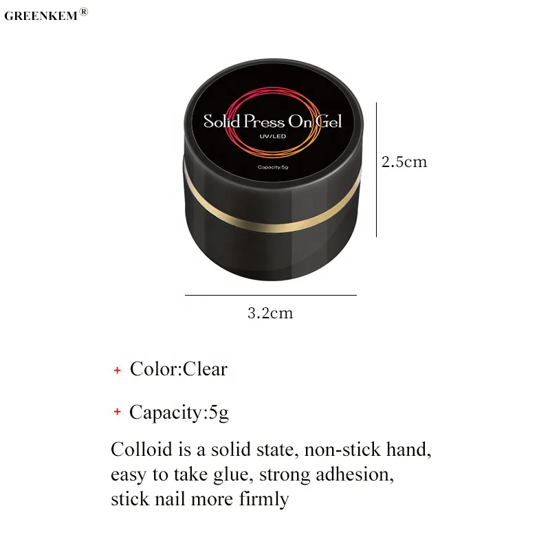 High Quality Professional Clear Glue Soak UV Nail Tips Glue Soft Gel X Nails Extension Tips Gel Solid Nail Tip Glue Gel
