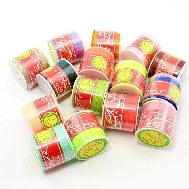 0.8mm 95meters No. 72 jade thread Chinese knot rope polyamide fibre thread