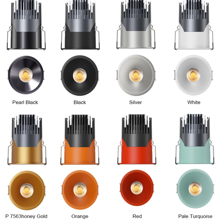 Good Quality Aluminum Housing Ip65 Waterproof 6w 8w 10w 12w Recessed Led Ceiling Spot Light