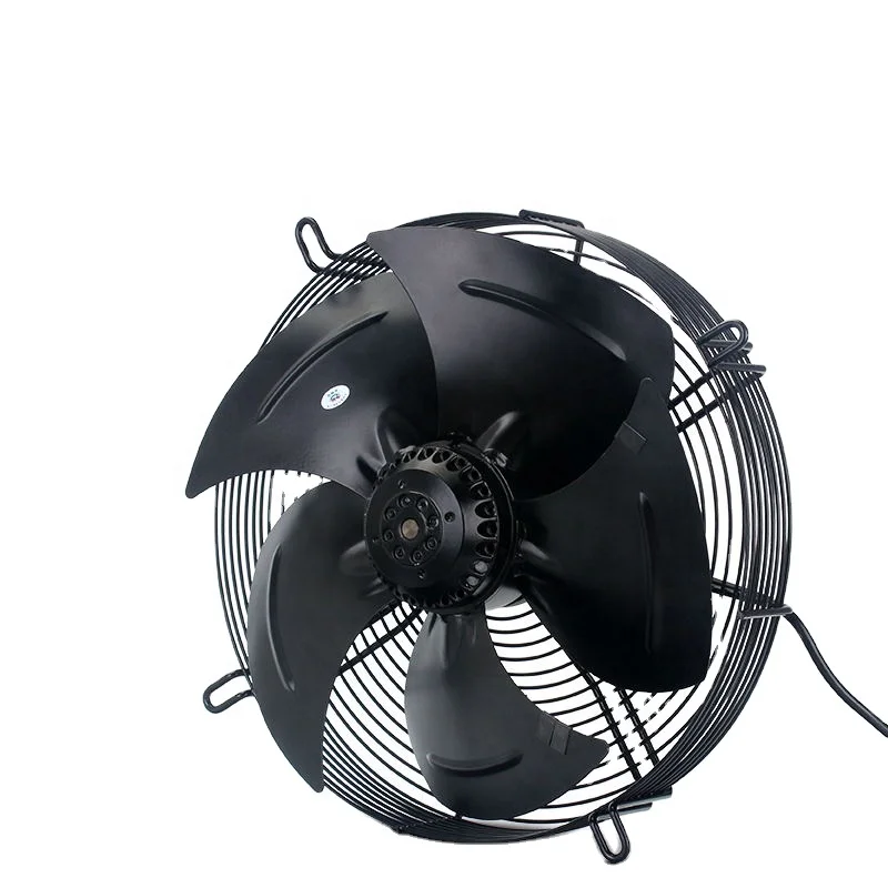 Hongke YWF4D-630 12000m3/h circle axial fans axial fan with external rotor axial fan bladeir cooler for air conditioning