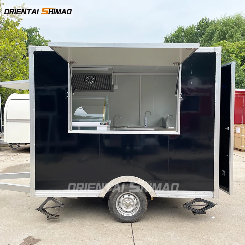 Oriental Shimao Mobile Ice Cream Food Trailers for Sale Food Trailer Coffee