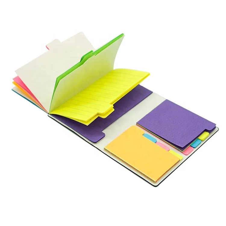 custom logo sticky notes memo pad adhesive sticky notes
