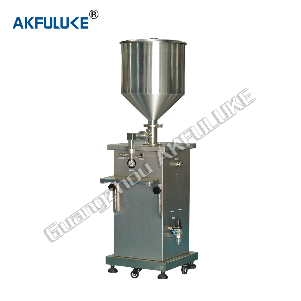 2022 High Quality Mini Manual Water/ Oil / Juice Liquid Filling Machine Bag /Tube /Bottle Fill Machine