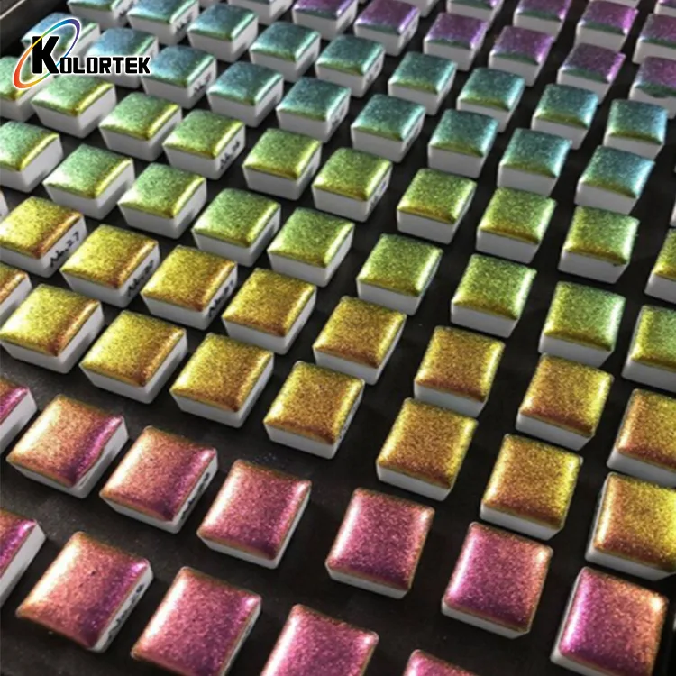 Kolortek pearls color changing mica optical variable chameleon pigment for resin paint