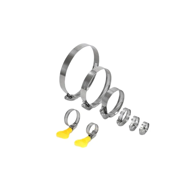 Stainless steel Hose Post Pipe Clamp Stainless steel Hoop Fastener Hoop for Pole hose clamp