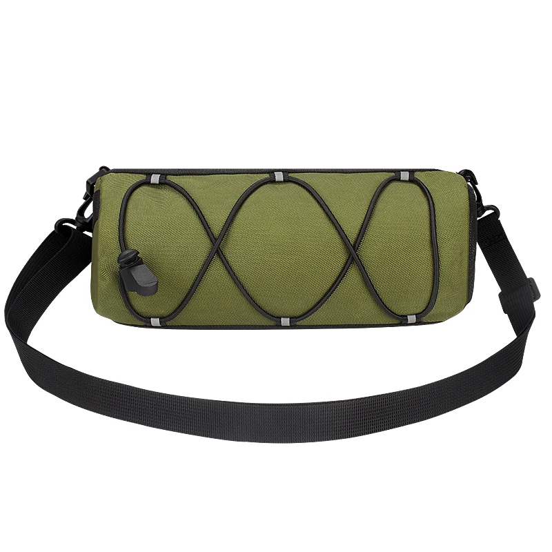 Custom Bicycle Handlebar Bag Waterproof Recycled Storage Pouch Bicycle Front Frame Bag for Bike
