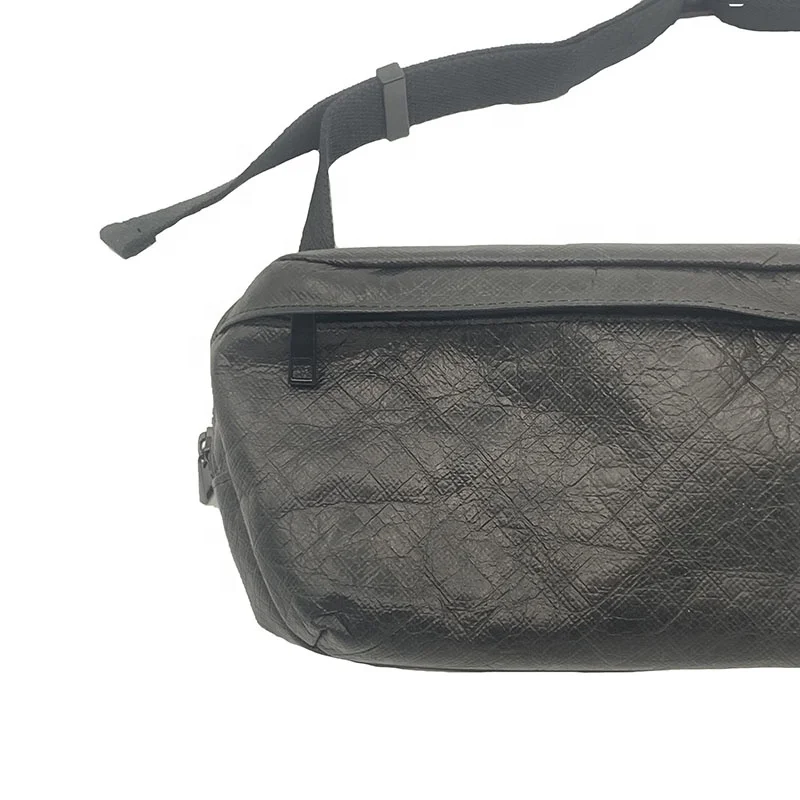 Waterproof Dupont Tyvek Sport Oblique Chest Belt Waist Butt Bag Fanny Pack With Custom Logo