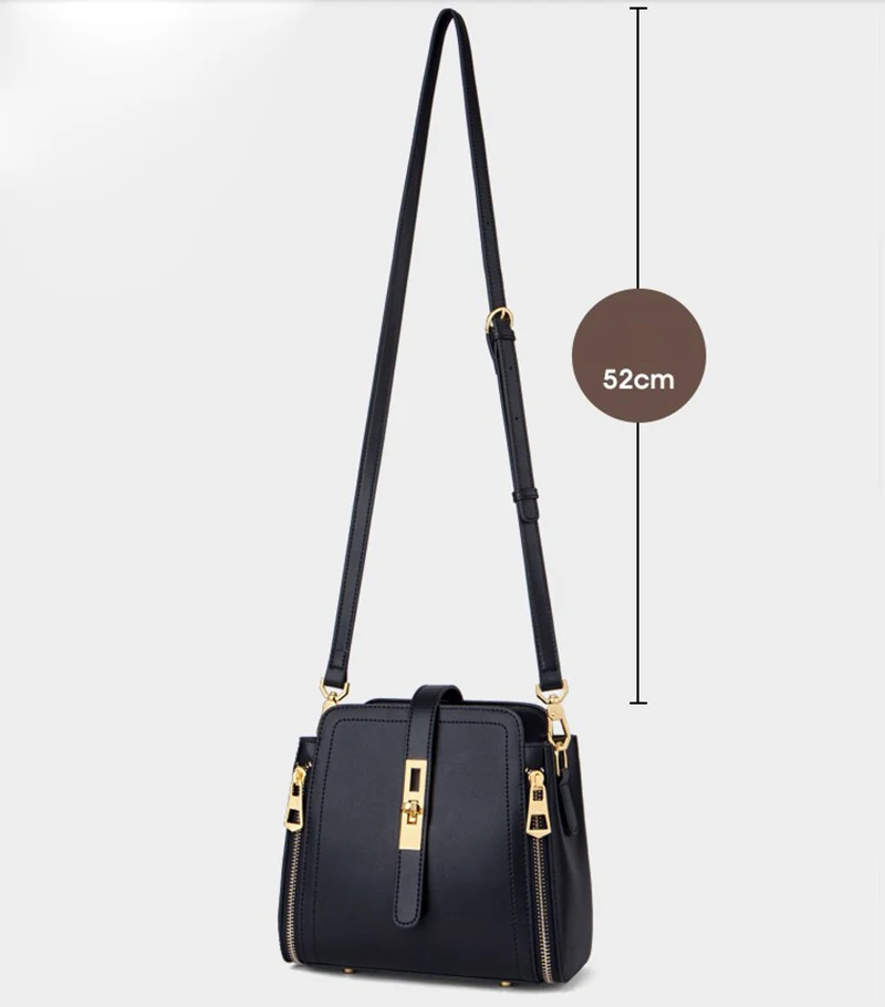 
New 2020 trendy simple bucket bag for ladies stylish one shoulder messenger bag women bags handbags 