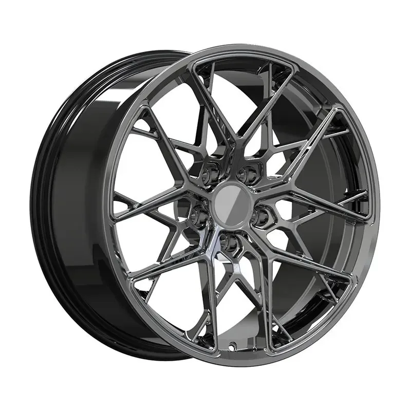 New design multispoke aluminum wheels rays forged custom size style aluminum alloy passenger car wheels