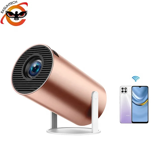 EASUNTECH hy300 custom 720p film wireless lcd movie cinema home theater led smart video android wifi mini portable 4k projectors