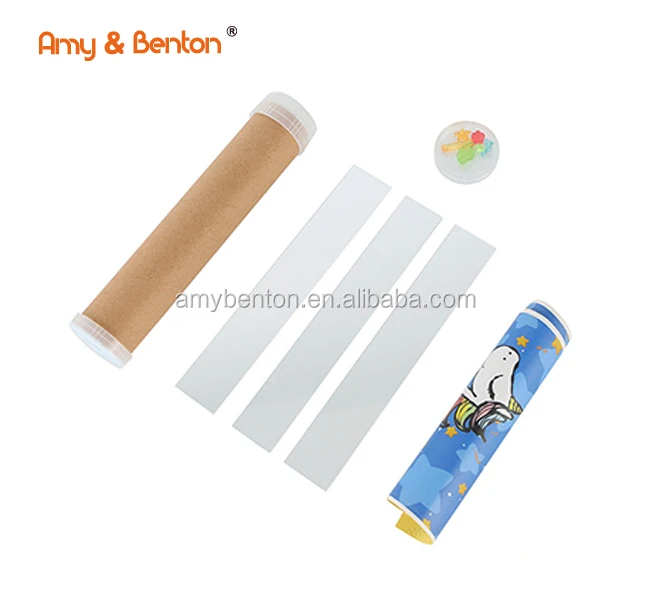 Hot Sale Amazon Good Quality Novelty Educational DIY Kaleidoscope Making Kit Toy